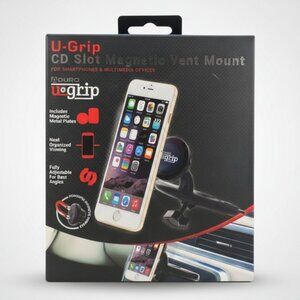Universal Phone Mount Secure Car Dashboard Windshield Grip Holder Hands-Free NEW